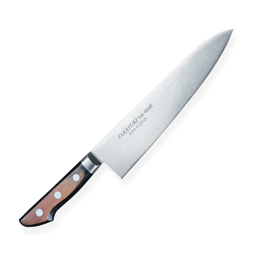 foto Kucha�sk� n�� Gyuto 210mm Sakai Takayuki TUS Hi-Carbon Steel